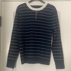 NWT j crew sweater nautical striped